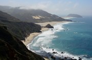 Der ber�hmte Highway 1 an der Westk�ste bei Big Sur