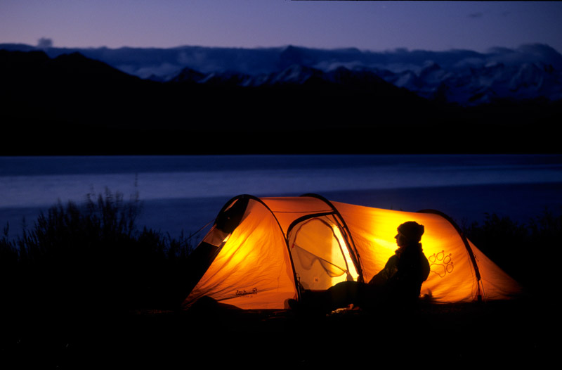 Alaska, Mitternacht in der Alaska-Range