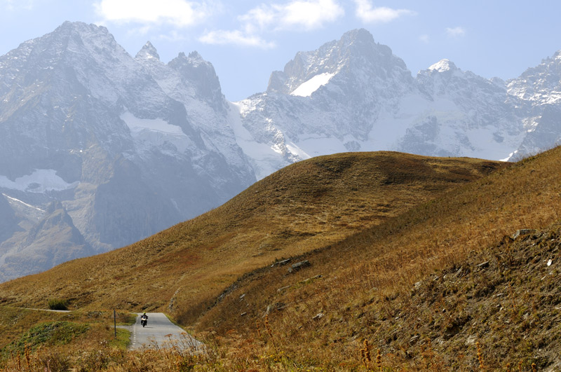 Auffahrt zum Col du Galibier