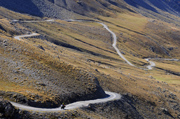  Piste unterhalb des Col de la Bonette 