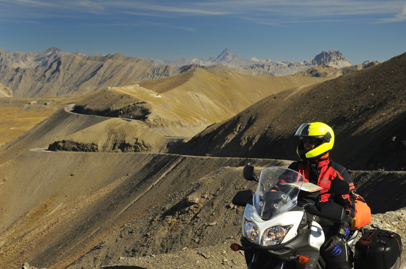 Im Oktober auf dem Col de la Bonnette