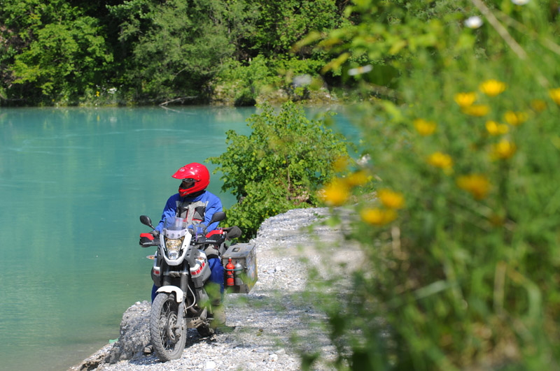 An der Soca, Slowenien