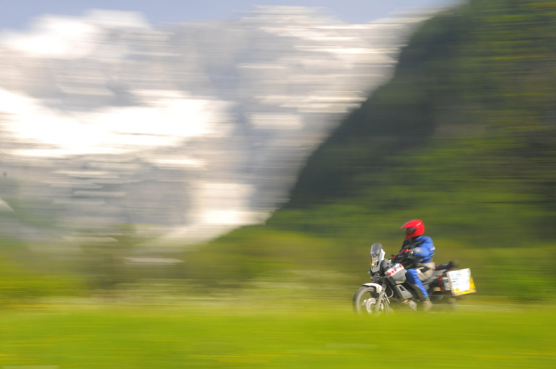 In den slowenischen Alpen