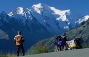  Aussicht zum Mont Blanc, 4807 Meter 