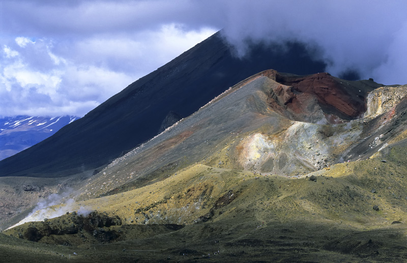 Am Vulkan Ngauruhoe, Tongariro Crossing  