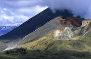  Am Vulkan Ngauruhoe, Tongariro Crossing 
