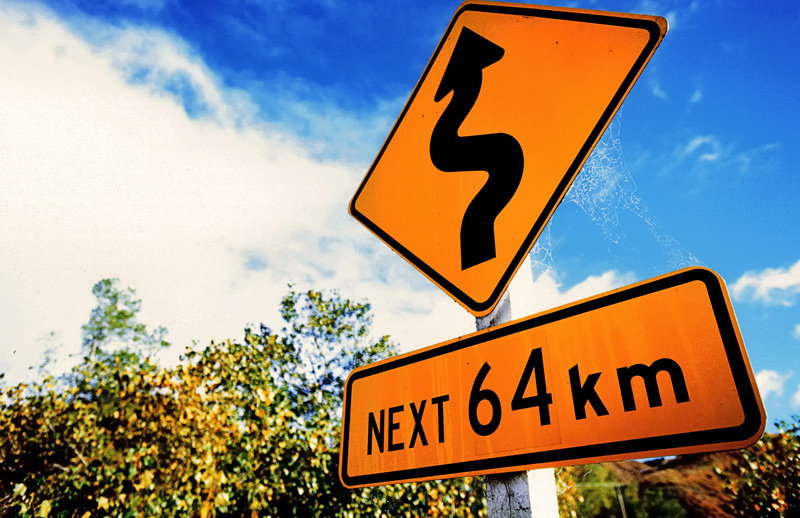 64 Kilometer Kurven, was will der Motorradfahrer mehr?  