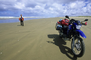  Auf dem 90 Miles Beach 