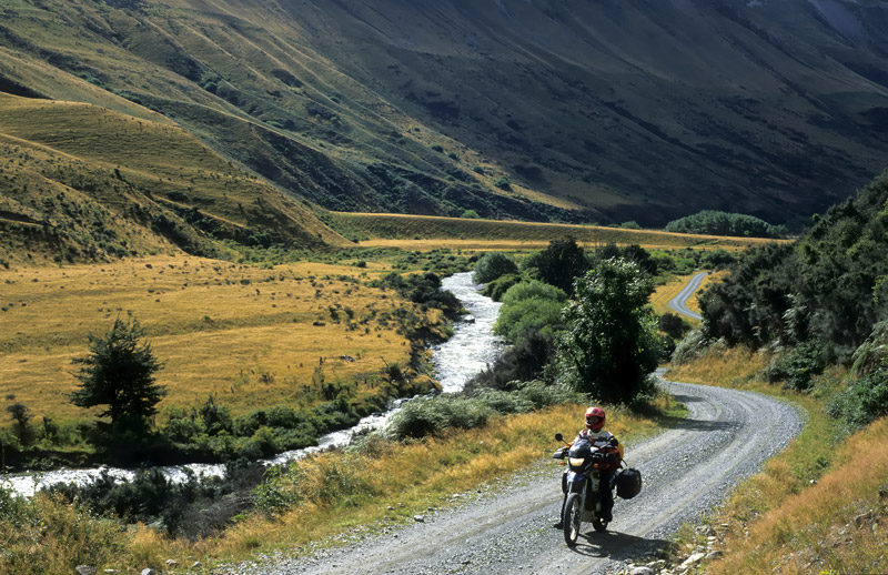 Unterwegs im Hinterland von Central Otago  