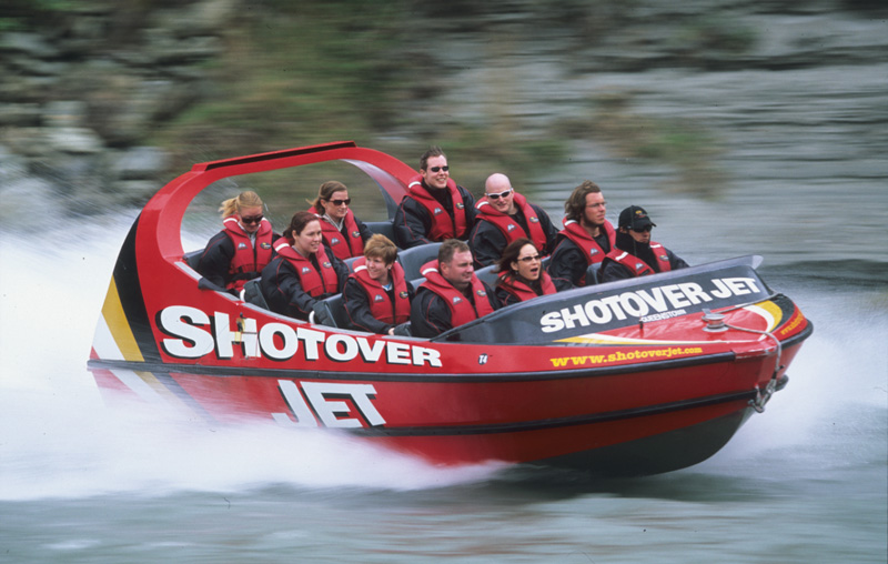 Jetboat bei Queenstown  