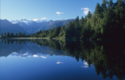  Lake Matheson mit den S�dalpen 