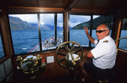  Der K�pt'n des alten Dampfers Earnslaw 