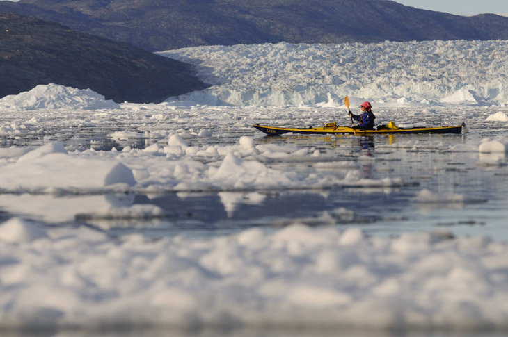 Gr�nland, in den Fjorden von Uummannaq