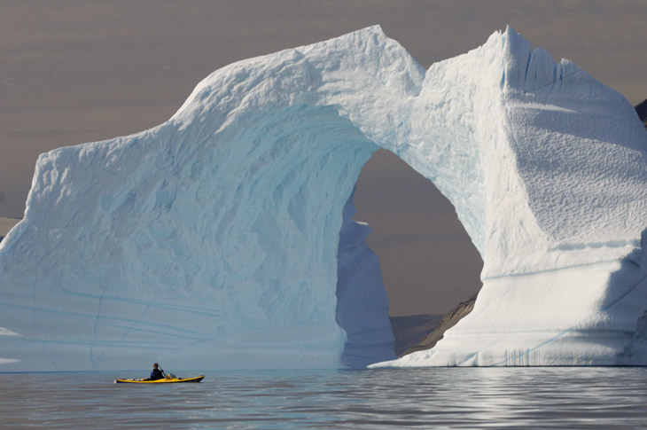 Gr�nland, in den Fjorden von Uummannaq