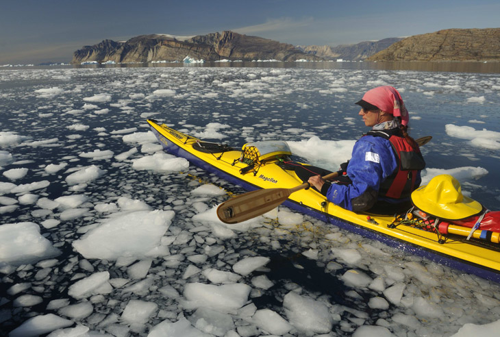 Gr�nland, in den Fjorden von Uummannaq
