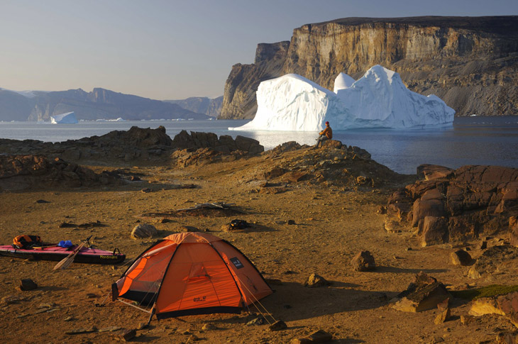 Gr�nland, in den Fjorden von Uummannaq