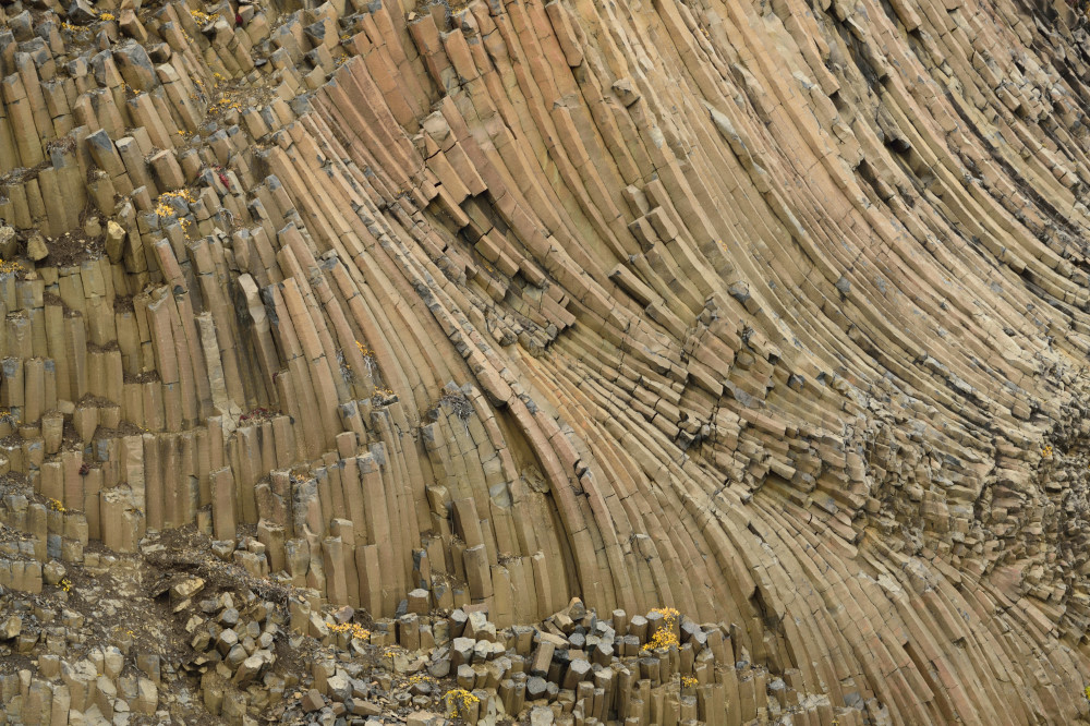 Basalts�ulen in der Vikingbugt