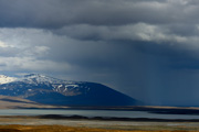 Regenschauer im Hochland