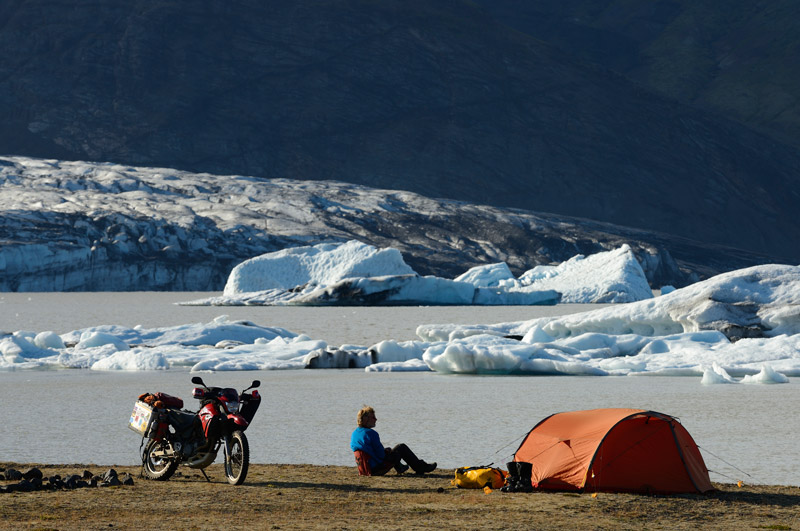 Island: Traumhafter Platz am Fjallsj�kull