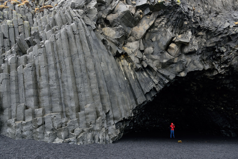 Basalts�ulen an den Reynisdrangar
