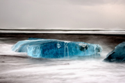 Eisberge am Strand beim J�kuls�rl�n