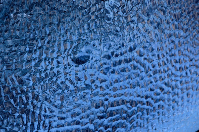 Details eines Eisbergs