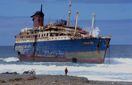 Wrack der SS America, Fuerteventura 