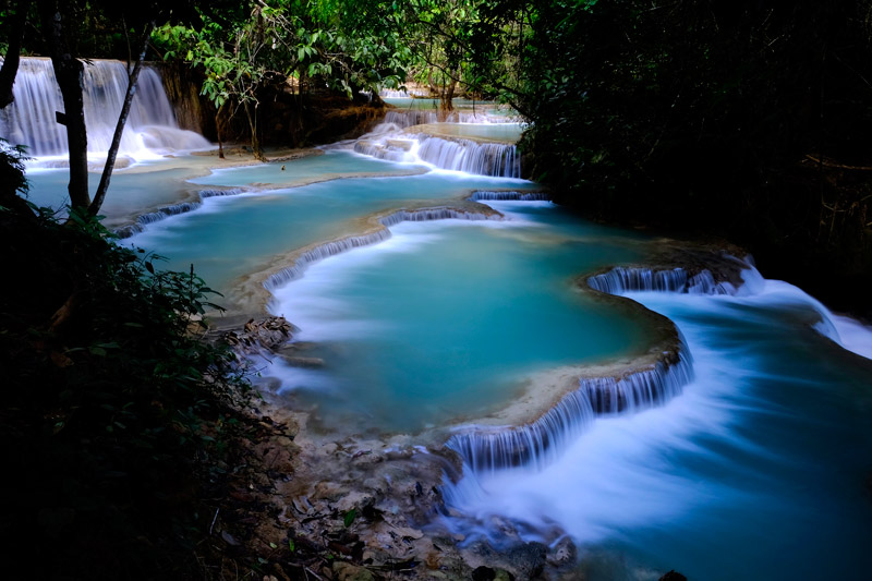Tad Kuang Xi-Wasserfall 