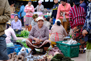 Markt in Hongsa 