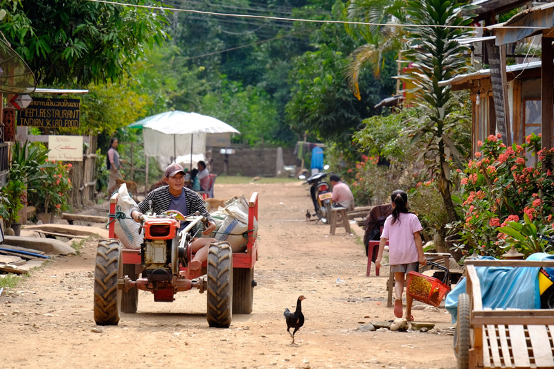 in Muang Ngoi am Nam Ou