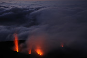 Italien, Ausbruch des Stromboli 