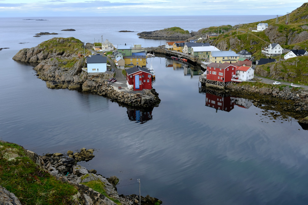 der alte Fischerort Nyksund auf den Vesteralen