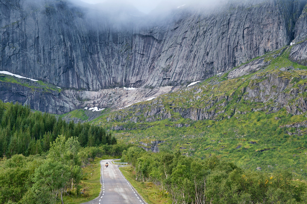 auf dem Weg nach Nusfjord, Lofoten