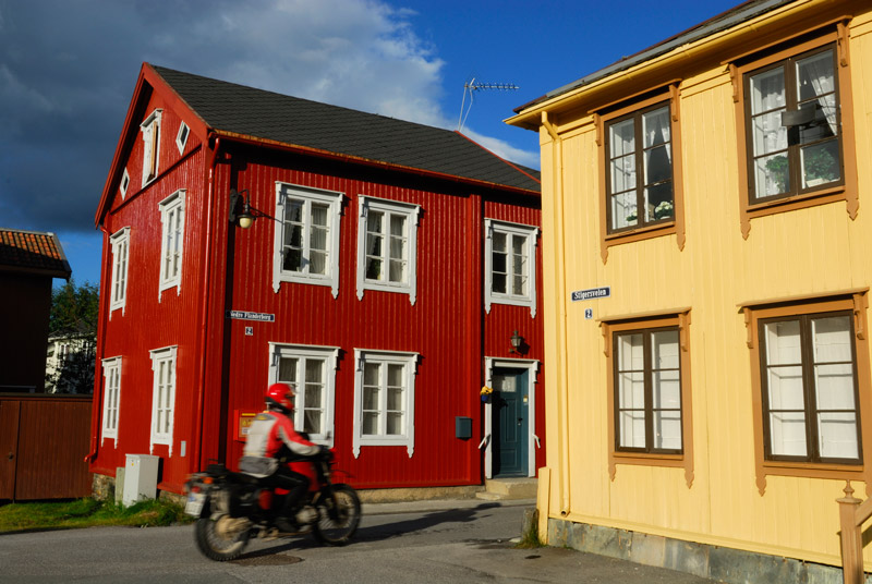 R&oslash;ros, die alte Bergwerksstadt in Ostnorwegen