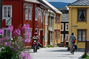 R&oslash;ros, die alte Bergwerksstadt in Ostnorwegen
