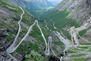 Trollstigen, die ber�hmteste Passstra�e Norwegens