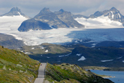 auf der RV55 �ber das spektakul�re Jotunheimen