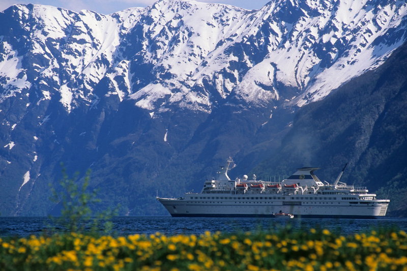 MS Delphin im Geirangerfjord