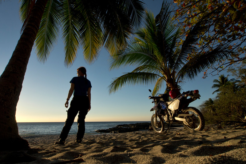 Costa Rica: Am Strand von Montezuma