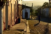 Alte Gasse in Suchitoto, El Salvador