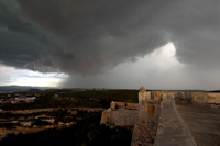  Gewitter �ber Santiago de Cuba 