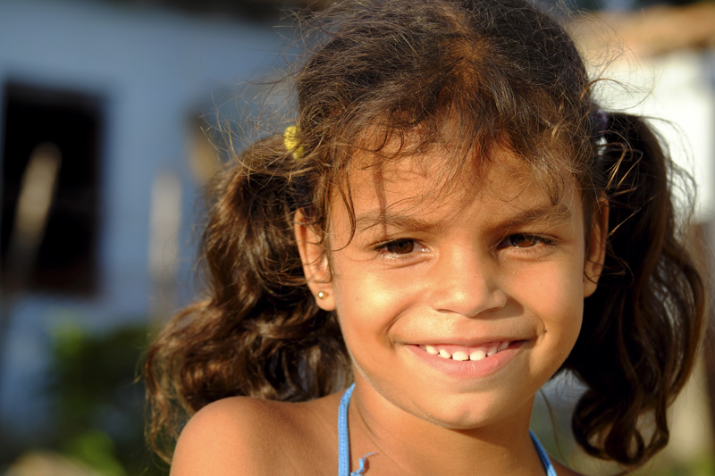 M�dchen in Trinidad