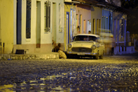  in den n�chtlichen Gassen von Trinidad 