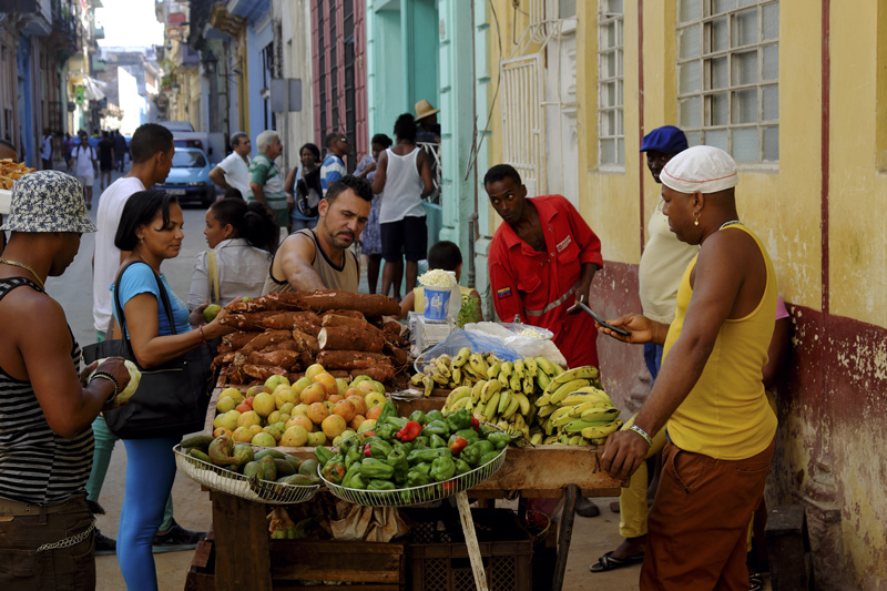 Vitaminfachhandel in Havanna