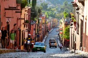 In den Stra�en von San Miguel de Allende